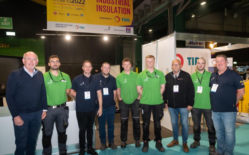 ISOPARTNER Ireland sponsors the Industrial Insulation Section of the World Skills Ireland 2022